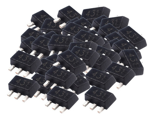 Aruoy 100x Precisión Smd Triode De Reguladores De Voltaje,