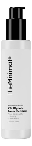 The Minimal Tónico Exfoliante Renovador Con Ácido Glicólico Tipo De Piel Todo Tipo De Piel
