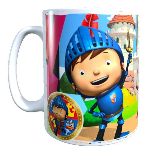 Taza Diseño Mike El Caballero, Regalo Infantil, 320 Cc 