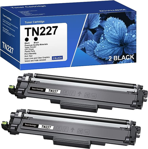 Tn227bk Tn223bk Toner Compatible Rendimiento Para Tn227 Tn 2