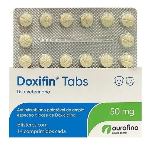 Doxifin Tabs 50mg C/14 Comprimidos