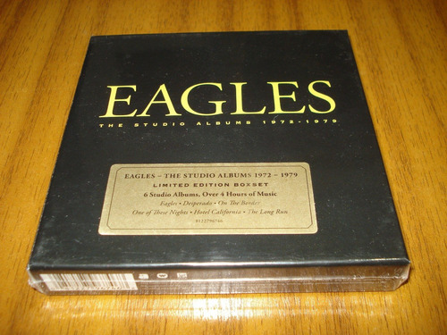 Box Eagles / 6 Cds Albumes De Estudio (nuevo Y Sellado)