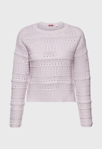 Sweater De Punto Acanalado Mujer Esprit 024ee1i324