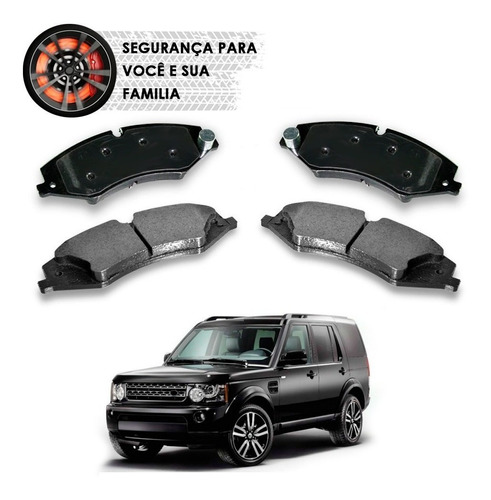 Par Pastilha De Freio Dianteiro Discovery 4x4 2009 A 2019