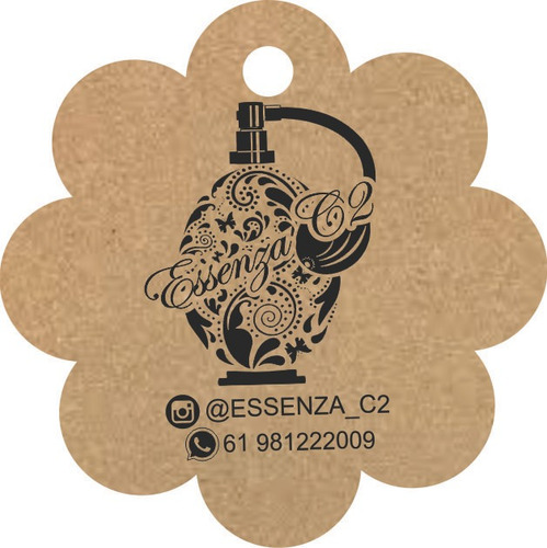 Tags Escalope Kit S/sisal Para 140 S/impr. E 200 C/impressão