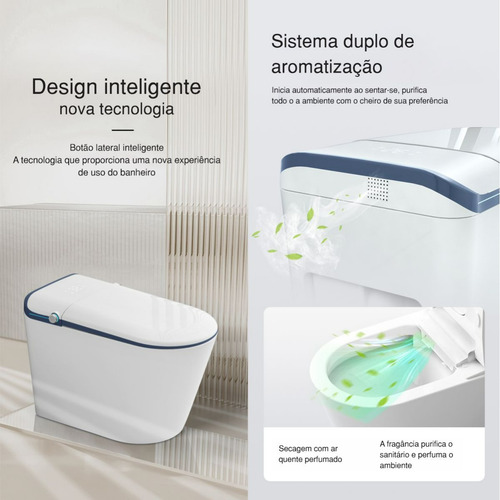 Vaso Sanitário Inteligente Luxo Bacia Sanitária Smart Toilet