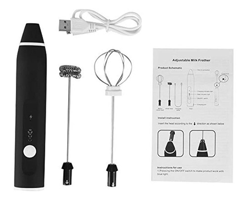 Espumador De Leche Eléctrico De Mano