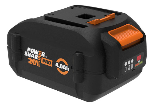 Worx Wa3012 20v Power Share Pro 4.0ah Bateria De Iones De Li