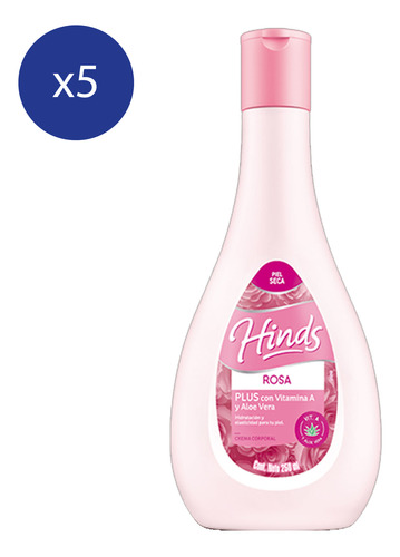 Pack Crema Corporal Hinds Rosa 250 Ml