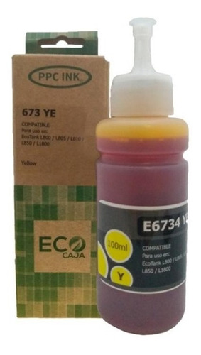 Tinta Compatible Con Epson T673 Colores Marca Ppc Ink