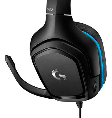 Audifono Gamer Logitech G432 7.1 Multiplataforma Color Negro