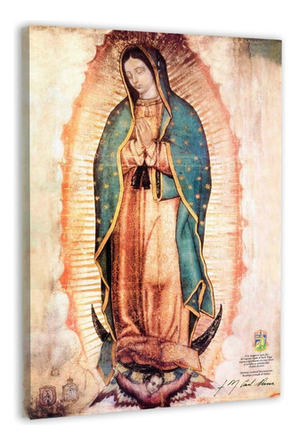 Canvas | Mega Cuadro Decorativo | Lienzo Virgen | 90x60