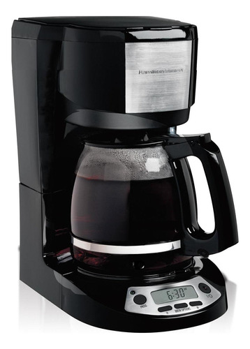 Cafetera Hamilton Beach 49615 automática negra de goteo 120V