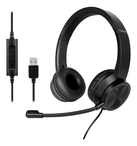 Diadema Con Microfono Call Center, Manos Libres Conexion Usb