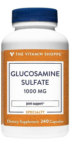 Glucosamina 1000 Mg 240cps - Unidad a $1100