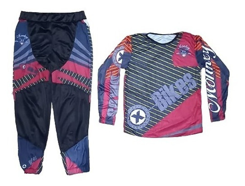 Uniforme Básico Bmx Talla 10-12 Infantil