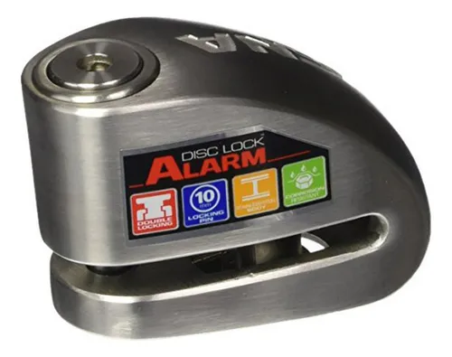 Alarma De Disco Xena Xx10-ss Para Moto, Acero Inoxidable