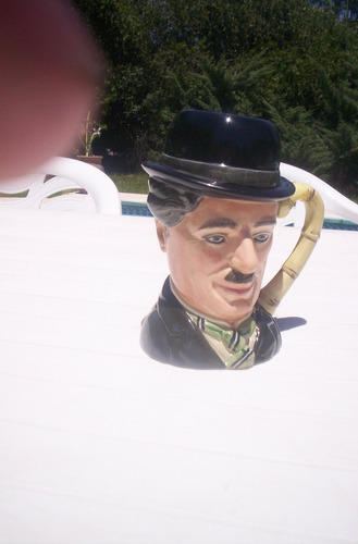 Espectacular Jarra Royal Doulton Grande Charlie Chaplin