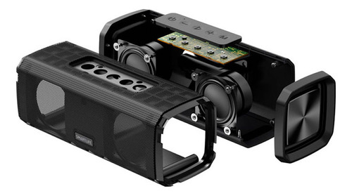 Parlante Portatil Bluetooth 14w Smartlife Sl-bts780b Color Negro