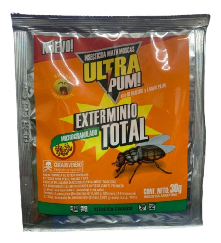 Ultra Pum Mata Cucarachas - Sobres De 30g - Venta X2