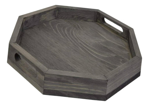 Bandeja Para Servir, Tabla De Quesos, Madera Vintage, 12