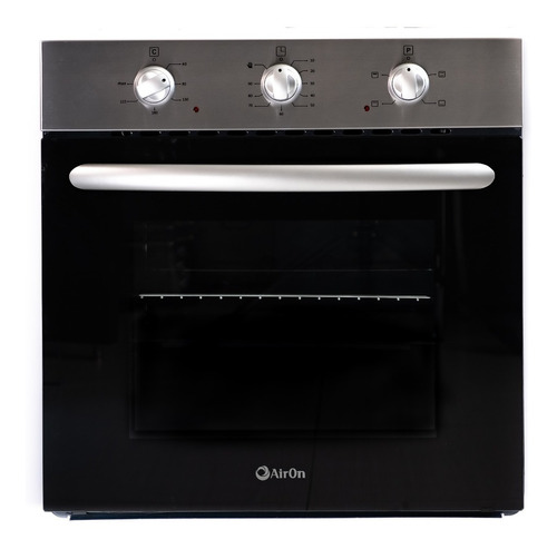 Horno Eléctrico 110v Airon F400m60 Negro - Acero Inox.