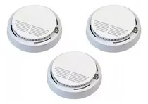 Comprar Pack 3 Detectores De Humo A Batería De 9 Volts Inalámbrico