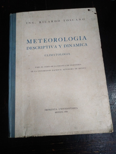 Meteorología Descriptiva Y Dinámica Ricardo Toscano