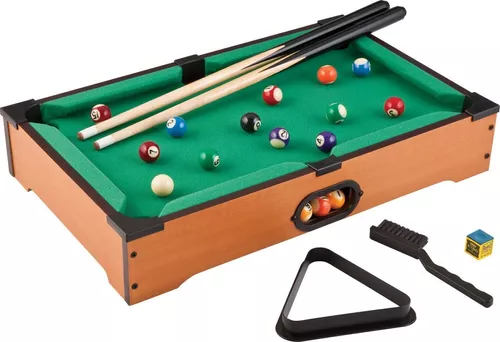 Mini mesa de billar con accesorios 28x12cm / sncoker pool – GrupoCim