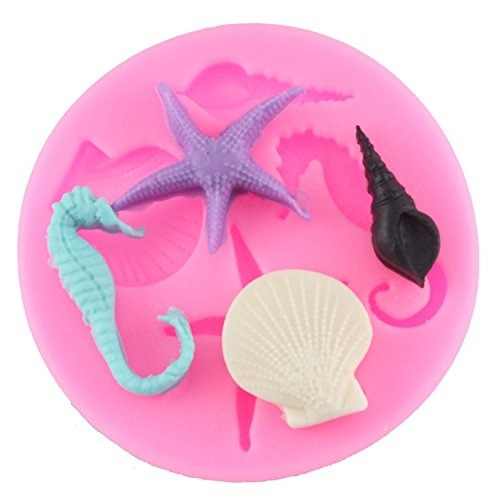 Elinka Sea Life Stlye Caramelos De Silicona Chocolate Clay G