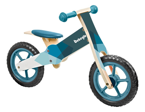 Bicicleta Balance Sin Pedales Bebeglo Rs-1650 Color Azul