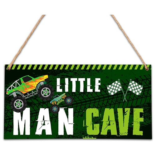 Señal De    Man Cave  (cueva Del Pequeño Hombre) 5 X ...