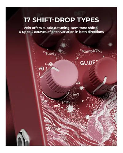 Pedal Vein Pitch Shifter Da Klowra Para Guitarra | MercadoLivre