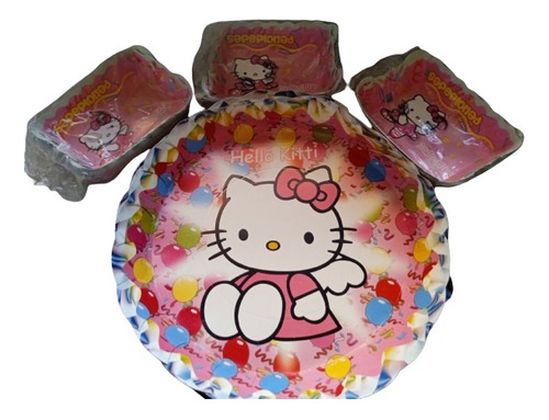 Platos Torta Cumpleaños Hello Kitty 