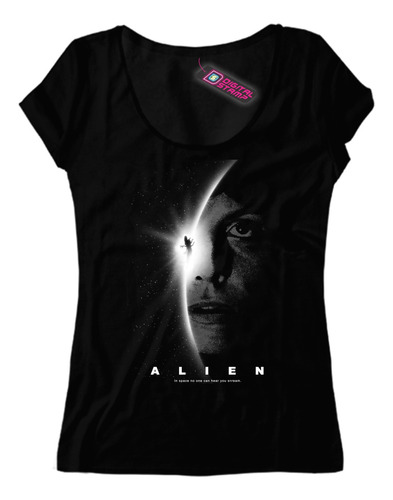 Remera Mujer Alien Pelicula Movie Poster P5 Dtg Premium