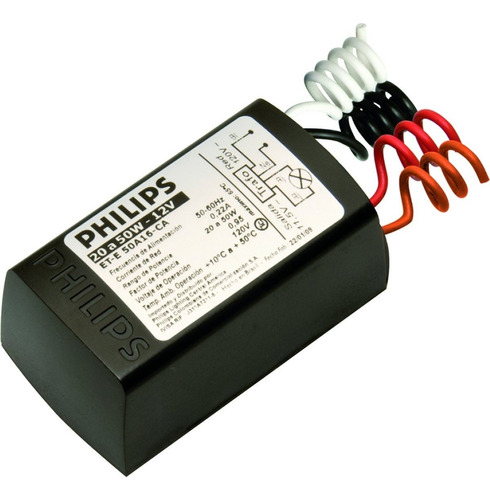 Transformador Eletrônico 12v 50w 127v Et-r50a16 Philips