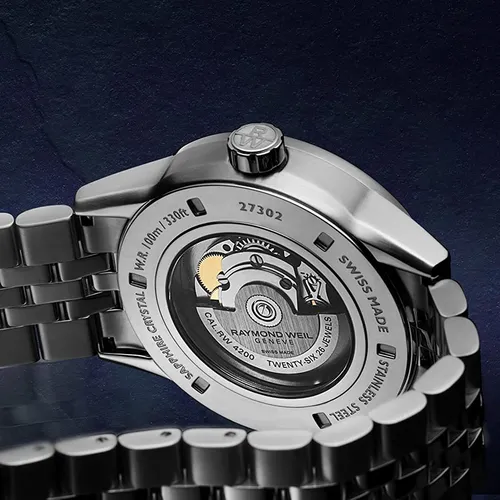 Reloj Automático De Hombres De Raymond Weil Freelancer, Dial