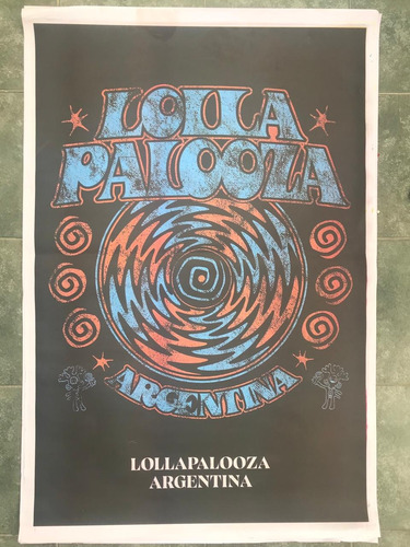 Afiche Lollapalooza 6° 107x72 Cm - Grande