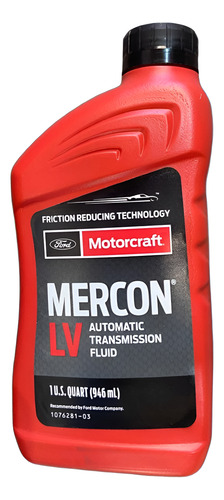 Aceite Motorcraft Mercon Lv Botella 946ml