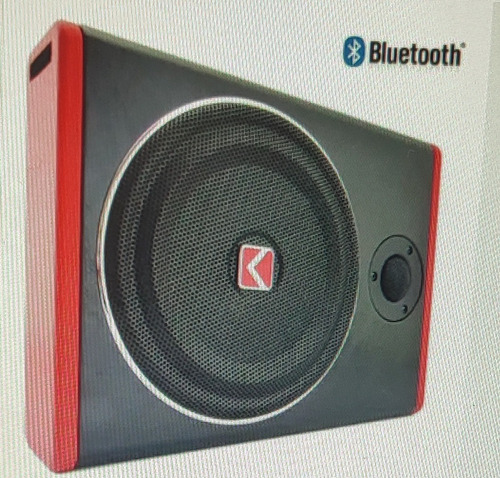 Bajo Amplificado 10 Pulgadas 600w C/ Bluetooth Kuerl