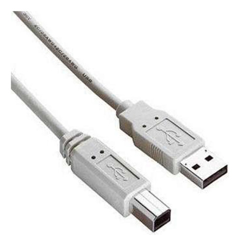 Cable Usb 2.0 Ab Para Impresora 1.8 Mts