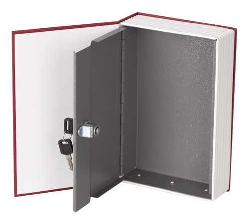 Imagen 2 de 6 de Cofre Simulado Libro Chico Porta Valores Seguridad
