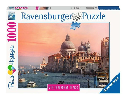 Rompecabezas 1000 Piezas Ravensburger - Italia Mediterranea