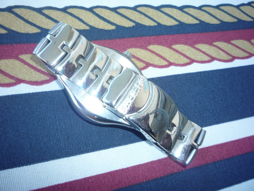 Relógio Swatch - Swiss Made - Todo Em Aço - Impecável Prata Prat Prata (Usado)