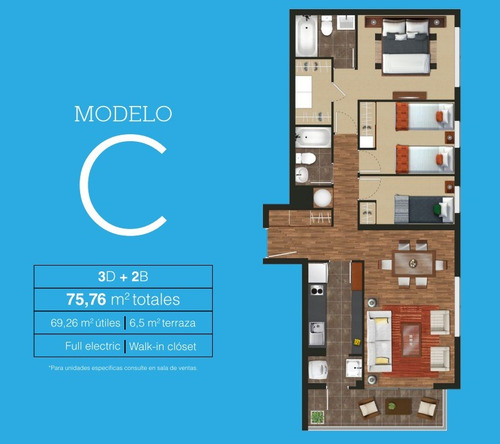 Depto En Arriendo 3d2b Con Bod. Y Estac. - Metro El Parrón