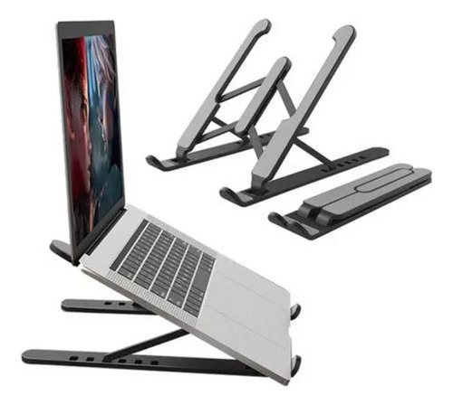 Suporte Notebook Base Ergonômica Macbook Tablet Dobrável 