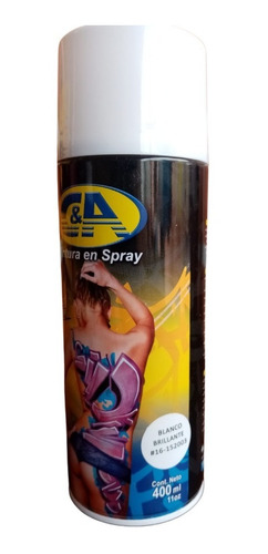 Pintura En Spray Blanco Brillante #16 - C&a