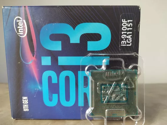 Procesador Intel Core I3-9100f | Completo En Caja Como Nuevo