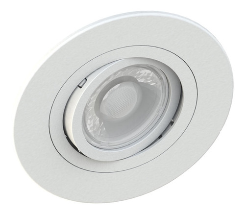 Spot Embutir Redondo Face Plana Dirigível Ar111 Gu10 Branco 110V/220V