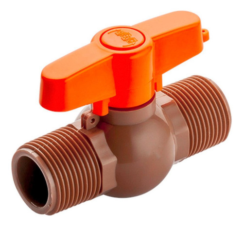 Registro Esfera Pvc Rosca Externa Herc 3/4